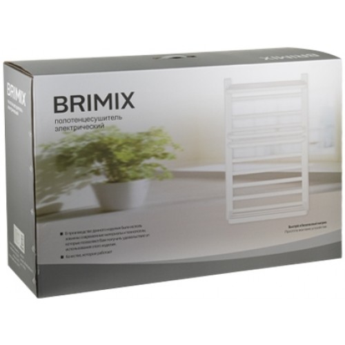 Полотенцесушитель электрический 50х80 BRIMIX ART08030B черный 