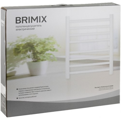 Полотенцесушитель электрический 50х60 BRIMIX ART08091W белый 