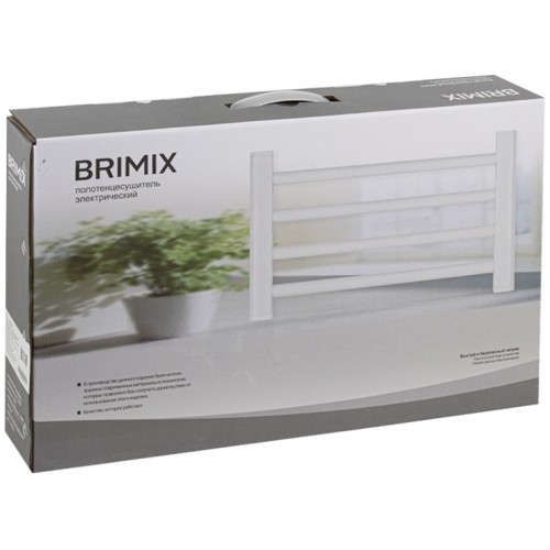 Полотенцесушитель электрический 50х30 BRIMIX ART08120B черный 