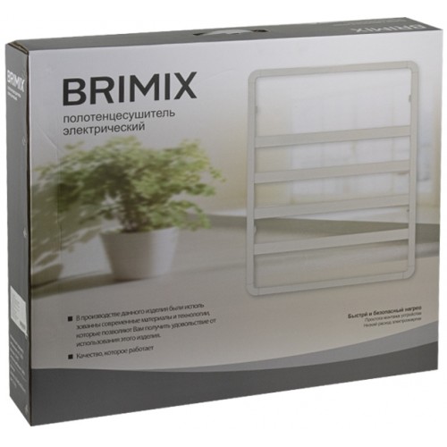 Полотенцесушитель электрический 50х63 BRIMIX ART9005 хром 