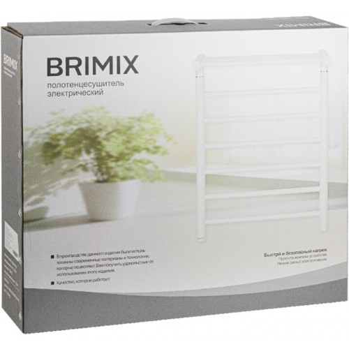Полотенцесушитель электрический 50х62 BRIMIX ART9017 хром 