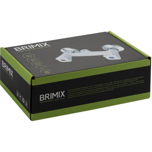 Душевая стойка BRIMIX ART4406 белый АБС пластик