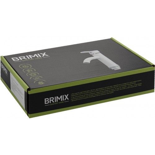 Смеситель для раковины BRIMIX ART5952 черный АБС пластик