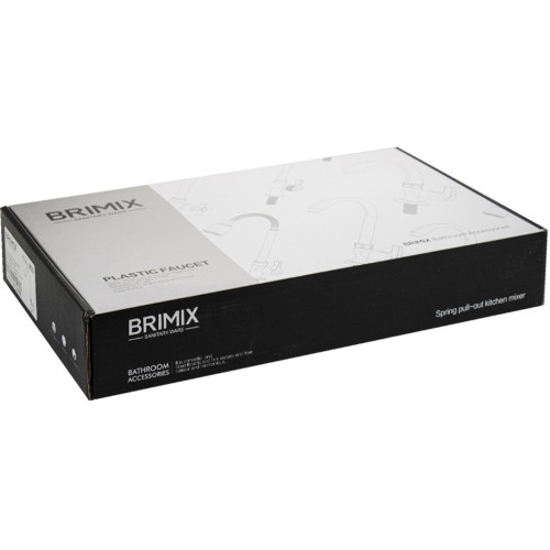 Кран на одну воду BRIMIX ART6625 белый АБС пластик Кран на одну воду BRIMIX ART6625 белый АБС пластик