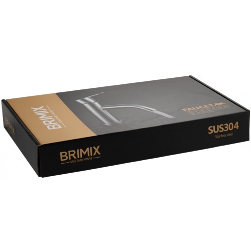 Смеситель для кухни BRIMIX ART9301 нержавеющая сталь 