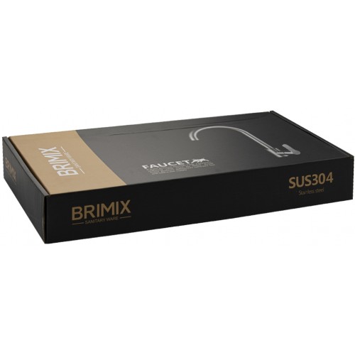 Смеситель для кухни BRIMIX ART9304 нержавеющая сталь 