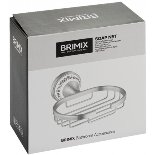 Мыльница BRIMIX ART94007 бронза 