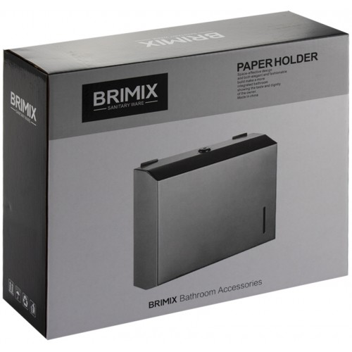 Диспенсер бумажных полотенец BRIMIX ART9901 нержавеющая сталь 