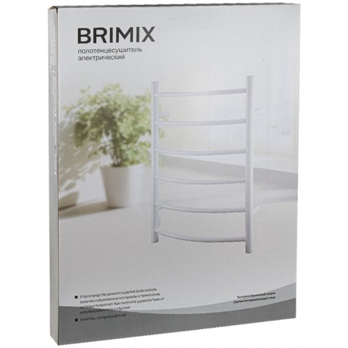 Полотенцесушитель электрический 53х70 BRIMIX ARTBK109AW6 белый 