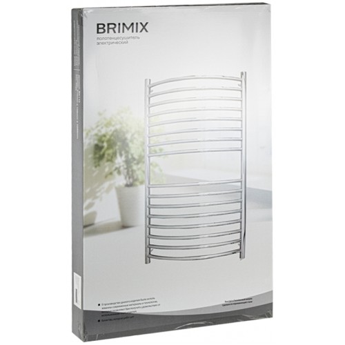 Полотенцесушитель электрический 60х100 BRIMIX ARTBK110 нержавеющая сталь 