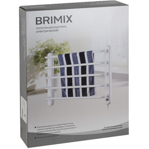 Полотенцесушитель электрический 60х45 BRIMIX ARTBK115W белый 