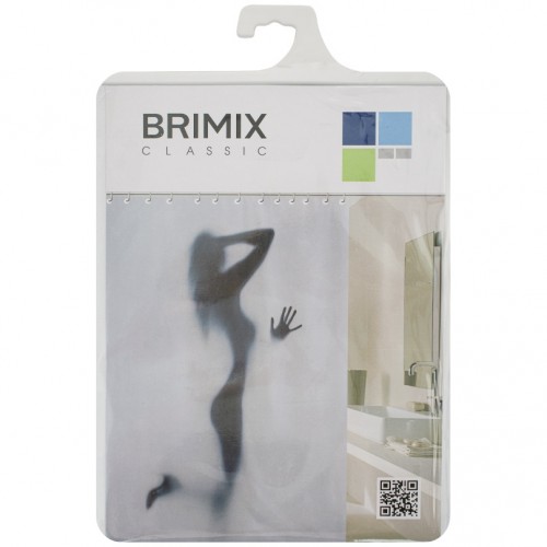 Шторка для ванной комнаты, фотопечать. ТЕНЬ BRIMIX ART02-27 Полиэстер