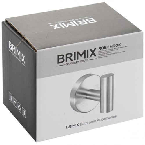 Крючок одинарный BRIMIX ART0590 Нержавеющая сталь, Золото
