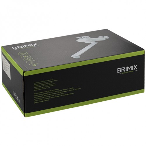 Смеситель для ванны BRIMIX ART5567 АБС пластик, Черный