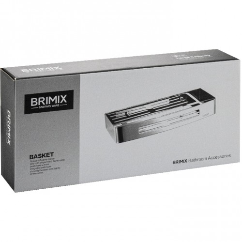 Полочка литая, прямоугольная BRIMIX ART5655-B Нержавеющая сталь, Бронза