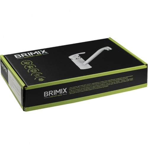 Смеситель для кухни BRIMIX ART5902 АБС пластик, Черный