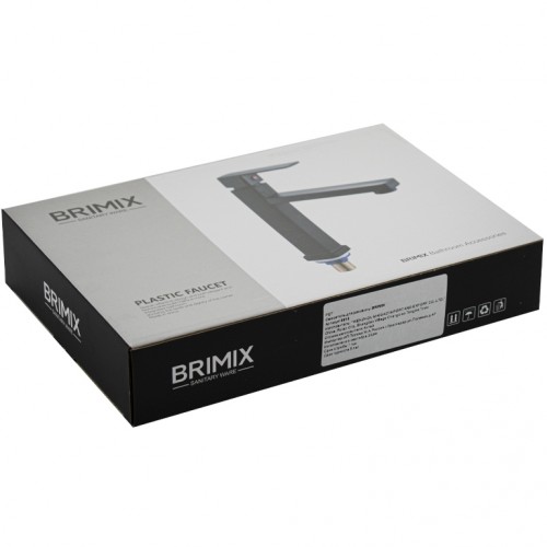 Кран на одну воду BRIMIX ART6616 АБС пластик, Черный