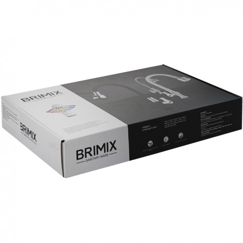 Кран на одну воду BRIMIX ART6633 АБС пластик, Хром