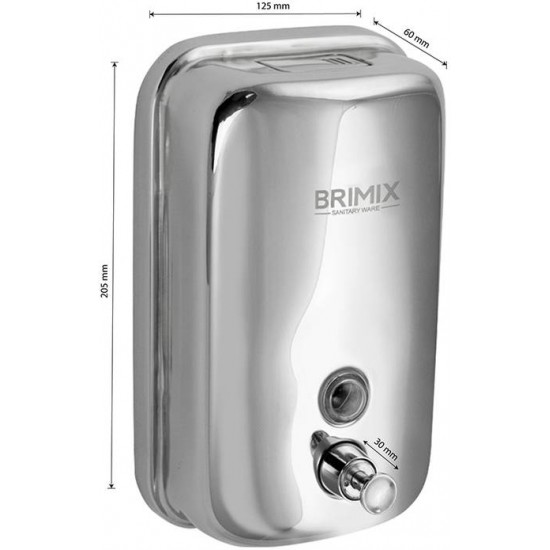 Дозатор жидкого мыла BRIMIX 615