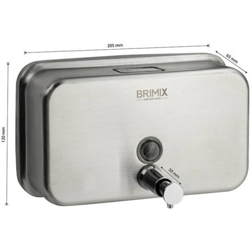 Дозатор жидкого мыла BRIMIX 651 1,2 литра